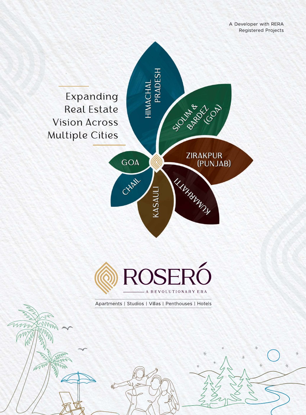 Roosero portfolio brochure cover